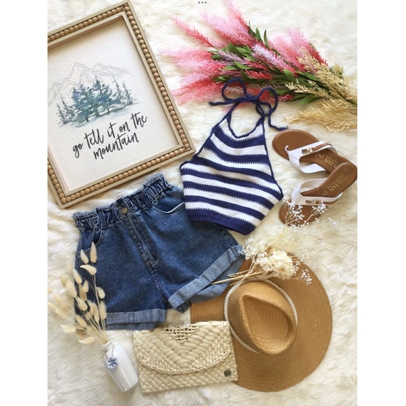 Billabong Blue Lagoon Knit Crop - Picture 7 of 9